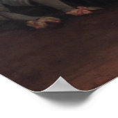 De dansles - Fragonard Rococo Art Poster (Hoek)