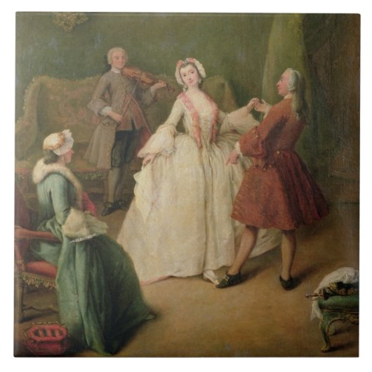 De dansles tegeltje (Voorkant)