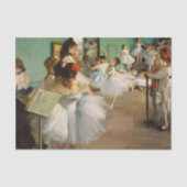 De dansles van Edgar Degas Tissuepapier (Voorkant)