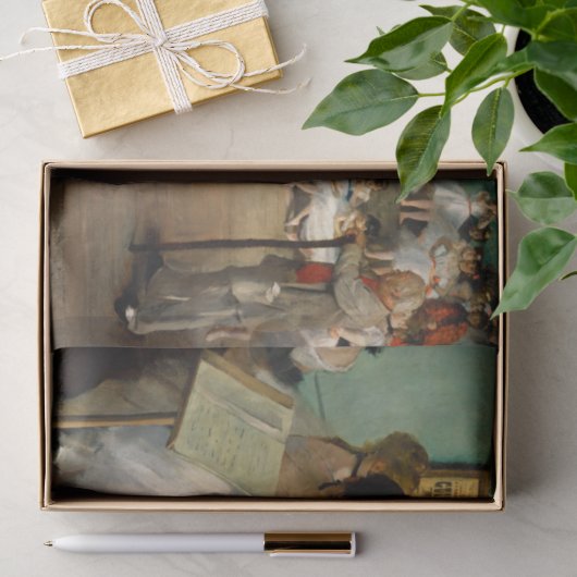 De dansles van Edgar Degas Tissuepapier (Geschenk)