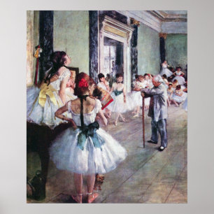 De dansles van Edgar Degas, Vintage baletskunst Poster