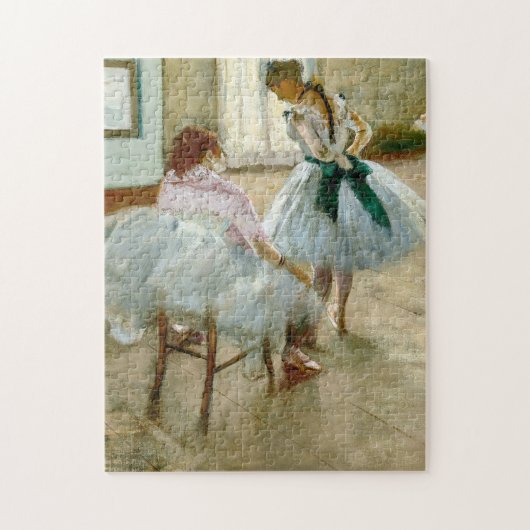 De danslessen van Edgar Degas Legpuzzel (Verticaal)