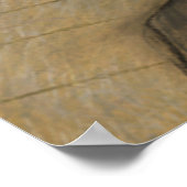 De danslessen van Edgar Degas Poster (Hoek)