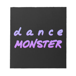 De dansmonster notitieblok