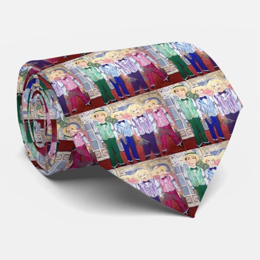 "De Dapper Dans" Stropdas (Opgerold)