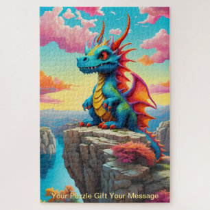 De dappere Baby-draak Legpuzzel