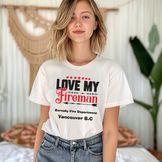 De dappere brandweerlieden eren t-shirt