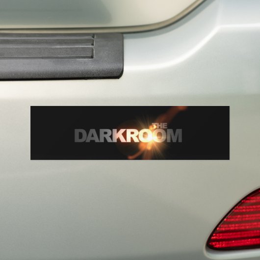 De Darkroom Bumpersticker (Op auto)