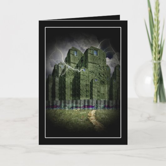 De Darkside van de stad Haunted Kaart (Voorkant)