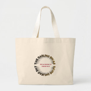 DE DARLENDE DIVAS GROTE TOTE BAG