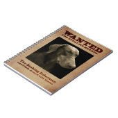 De Dashing Doberman-laptop Notitieboek (Linkerzijde)