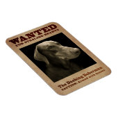 De Dashing Doberman Magnet Magneet (Rechterzijde)