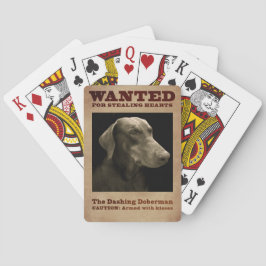 De Dashing Doberman Speelkaarten