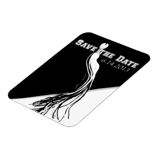 De datum Afstuderen magneet opslaan (Linkerzijde)