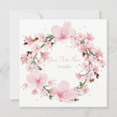 De datum handmatig opslaan save the date (Voorkant)