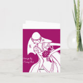 De datum opslaan aankondiging (Achterkant)