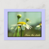 De datum opslaan aankondigingskaart (Voorkant)