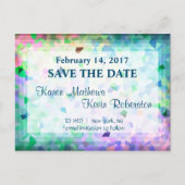 De datum opslaan aankondigingskaart (Voorkant)