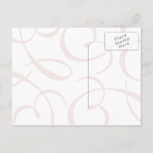 De datum opslaan aankondigingskaart (Achterkant)