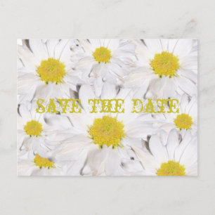 De datum opslaan Briefkaart - Daisy
