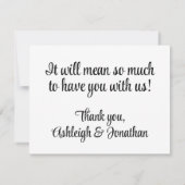 De datum opslaan kaart (Achterkant)