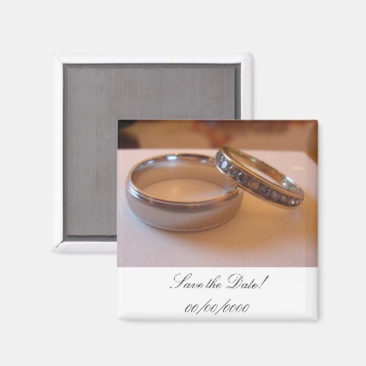 De datum opslaan magneet (Voorkant / Achterkant)