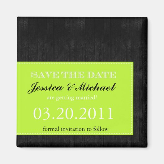 De datum opslaan magneet (Voorkant)