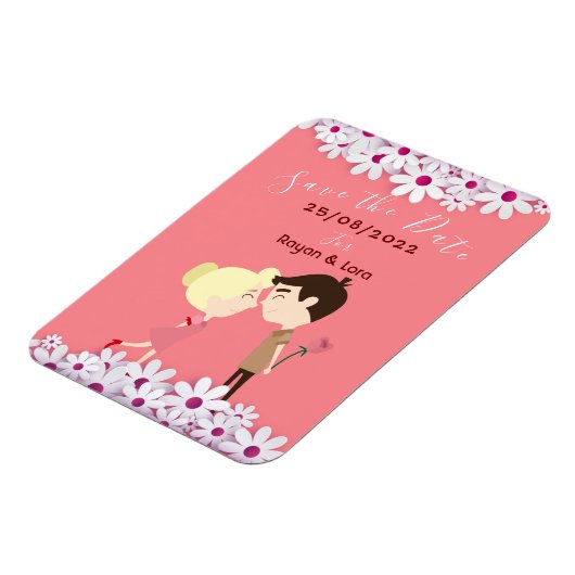 De datum opslaan magneet (Linkerzijde)