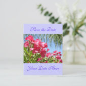 De datum opslaan Oleander Post Kaart (Staand voorkant)