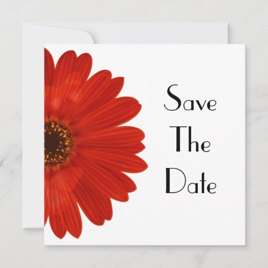 De datum opslaan save the date (Voorkant)