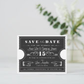 De datum opslaan save the date (Staand voorkant)