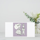 De datum opslaan save the date (Staand voorkant)
