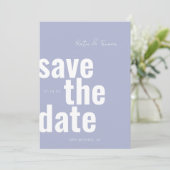 De datum opslaan save the date (Staand voorkant)
