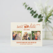 "DE" Datum - Sla de datumkaart op Aankondigingskaart (Staand voorkant)