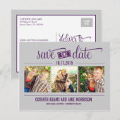 "DE" Datum - Sla de datumkaart op Aankondigingskaart (Voorkant / Achterkant)