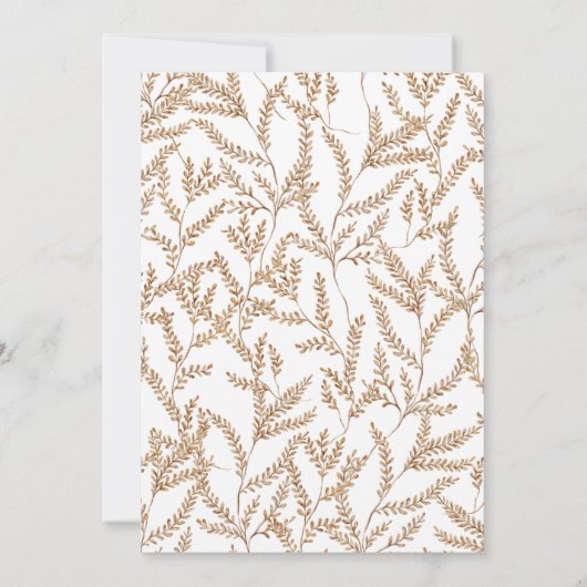 De datum van de valWedding sparen Save The Date (Achterkant)