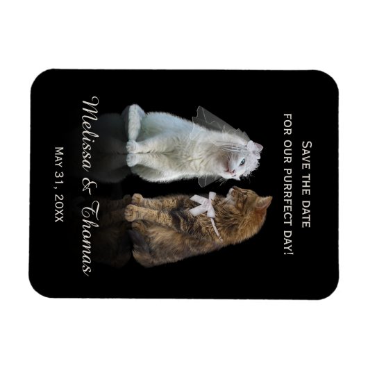 De datum van onze vruchtendag opslaan magneet (Horizontaal)