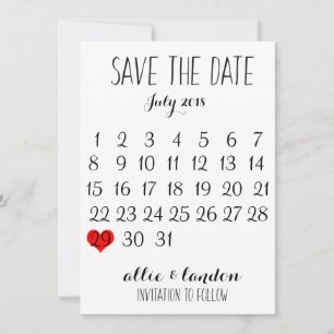 De datumagenda opslaan save the date