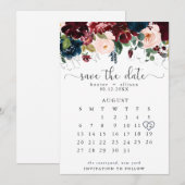De datumagenda opslaan save the date (Voorkant / Achterkant)