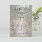 De datumagenda opslaan save the date (Staand voorkant)