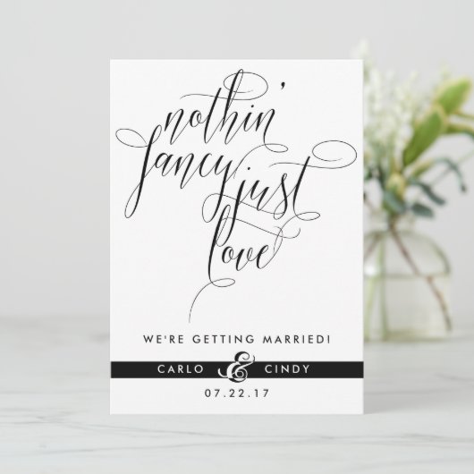 De datumkaart opslaan | Aankondiging van de uitgav (Staand voorkant)