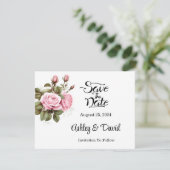 De datumkaart opslaan save the date (Staand voorkant)