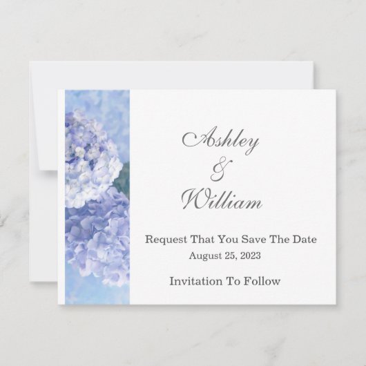 De datumkaart opslaan save the date (Voorkant)