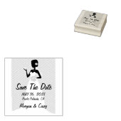 De datumstempel opslaan 	rubberstempel (Gestempeld)