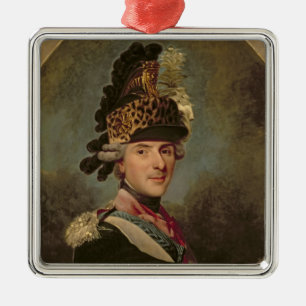 De Dauphin, Louis de France, 1760's Metalen Ornament
