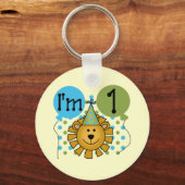 de de 1st T-shirts en Giften van de Verjaardag van Sleutelhanger (Voorkant)