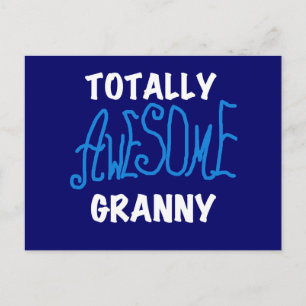 De de Blauwe T-shirts en Giften van de totaal Briefkaart