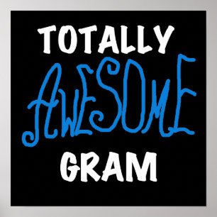 De de Blauwe T-shirts en Giften van het totaal Gew Poster