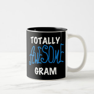De de Blauwe T-shirts en Giften van het totaal Tweekleurige Koffiemok