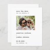 De de fototypografie bruiloft van de begroting spa (Voorkant / Achterkant)